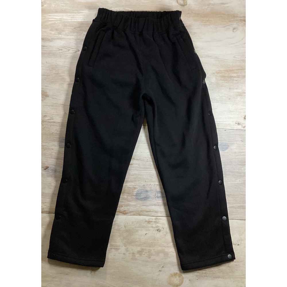 Funny Guy Mugs Kids Black Snap Away Tear Away Track Pants XL New